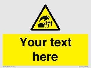 Custom Warning: Large scale fire zone